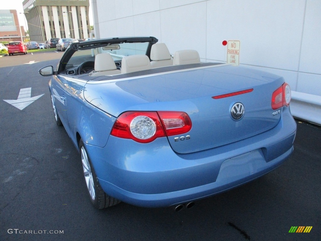 2010 Eos Komfort - Eismeer Blue Metallic / Cornsilk Beige photo #3
