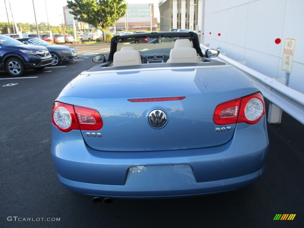 2010 Eos Komfort - Eismeer Blue Metallic / Cornsilk Beige photo #4