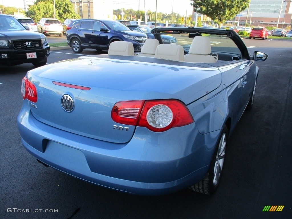2010 Eos Komfort - Eismeer Blue Metallic / Cornsilk Beige photo #5