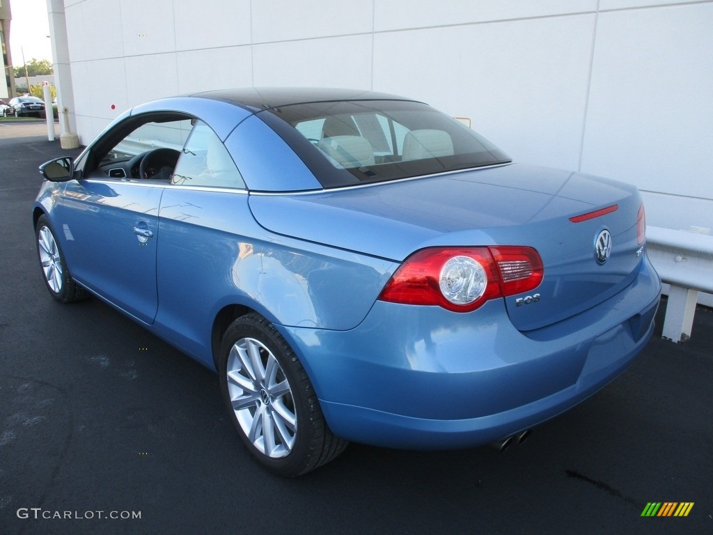 2010 Eos Komfort - Eismeer Blue Metallic / Cornsilk Beige photo #8