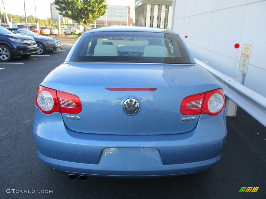 2010 Eos Komfort - Eismeer Blue Metallic / Cornsilk Beige photo #9