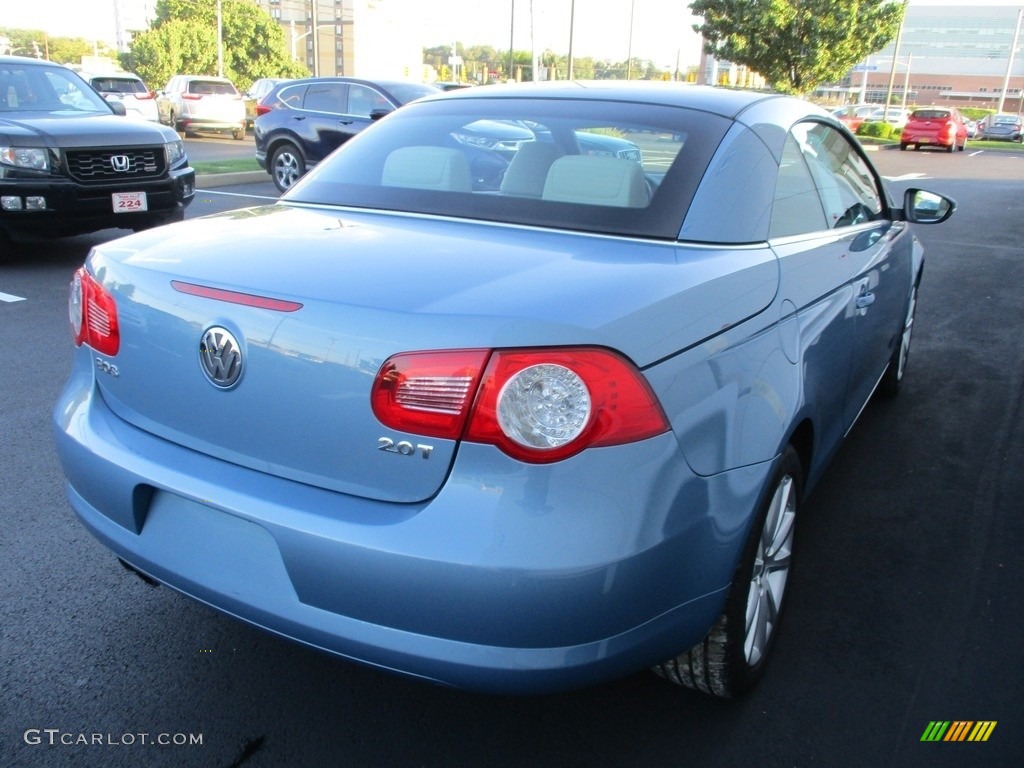 2010 Eos Komfort - Eismeer Blue Metallic / Cornsilk Beige photo #10