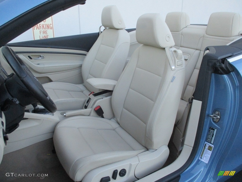 2010 Eos Komfort - Eismeer Blue Metallic / Cornsilk Beige photo #14
