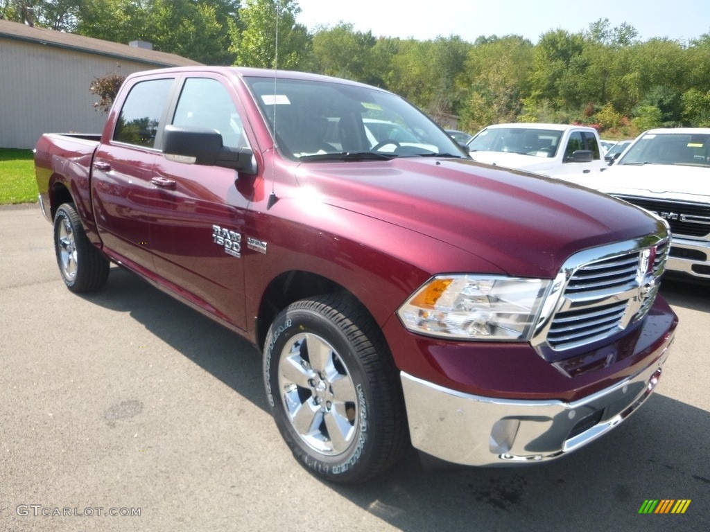 Delmonico Red Pearl 2019 Ram 1500 Classic Big Horn Crew Cab 4x4 Exterior Photo #129479126