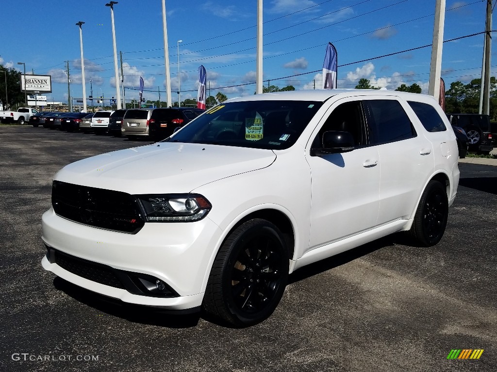 2017 Durango R/T - Vice White Tri-Coat Pearl / Black photo #1