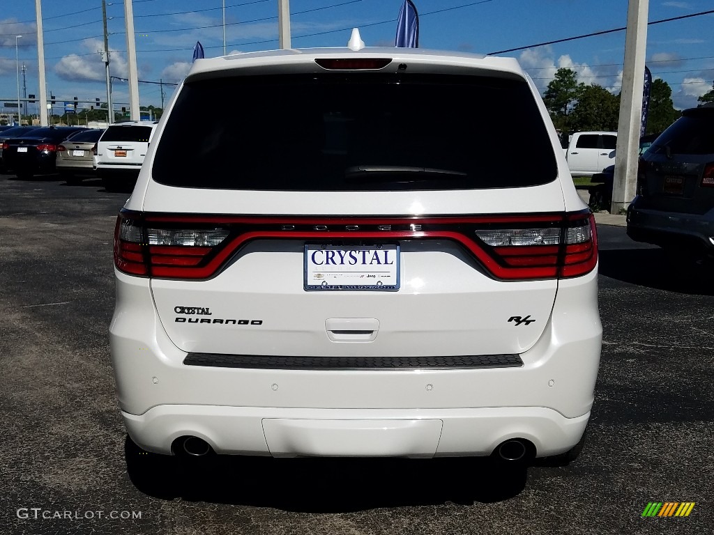 2017 Durango R/T - Vice White Tri-Coat Pearl / Black photo #4