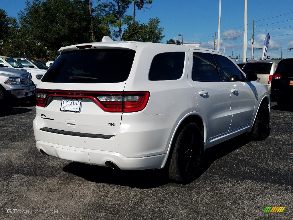 2017 Durango R/T - Vice White Tri-Coat Pearl / Black photo #5