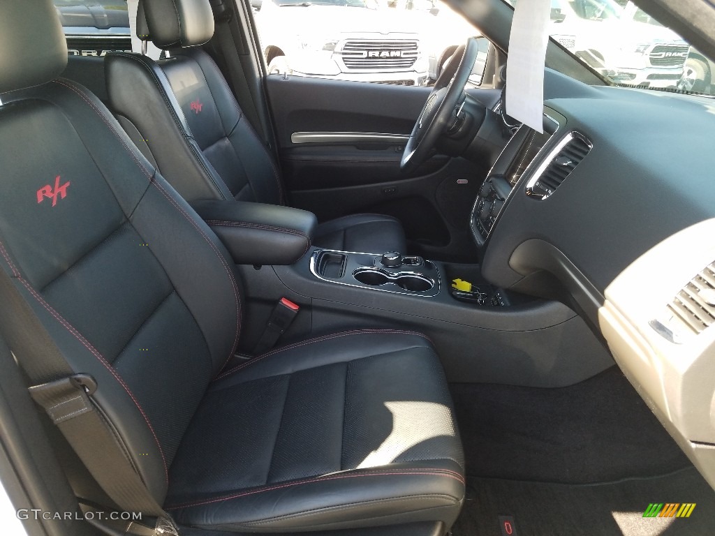 2017 Durango R/T - Vice White Tri-Coat Pearl / Black photo #13