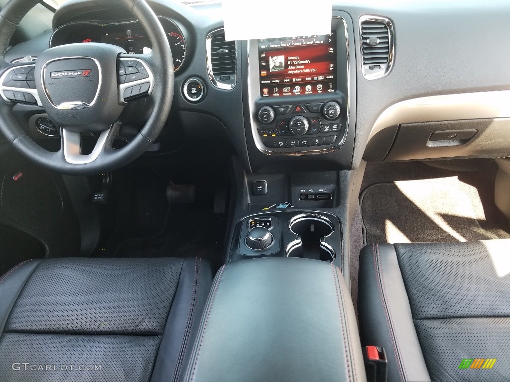 2017 Durango R/T - Vice White Tri-Coat Pearl / Black photo #14