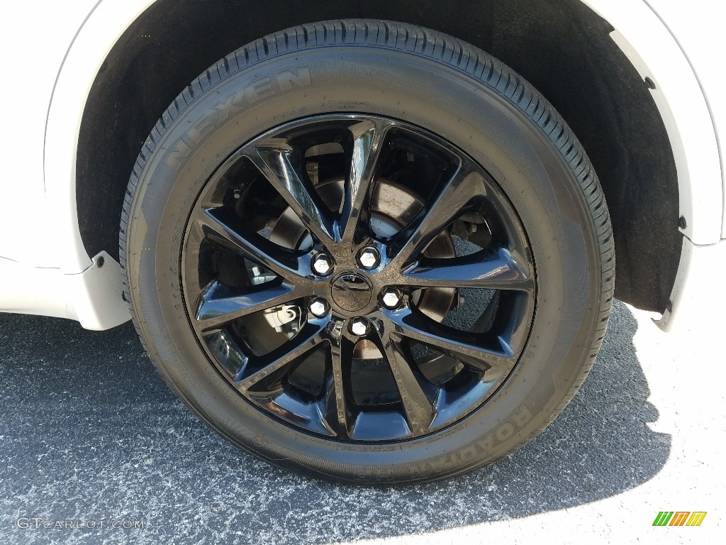 2017 Durango R/T - Vice White Tri-Coat Pearl / Black photo #21