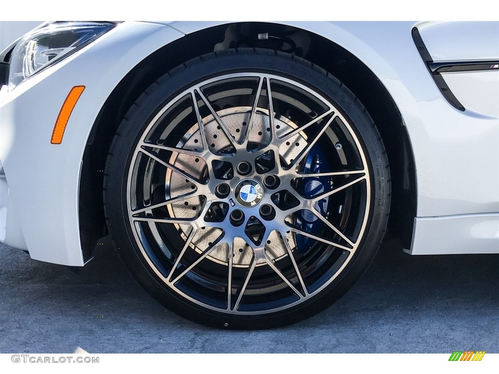 2018 M3 Sedan - Mineral White Metallic / Sakhir Orange/Black photo #9