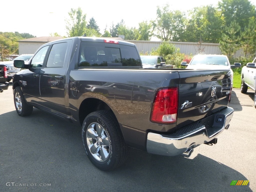 2019 1500 Classic Big Horn Crew Cab 4x4 - Granite Crystal Metallic / Black/Diesel Gray photo #3