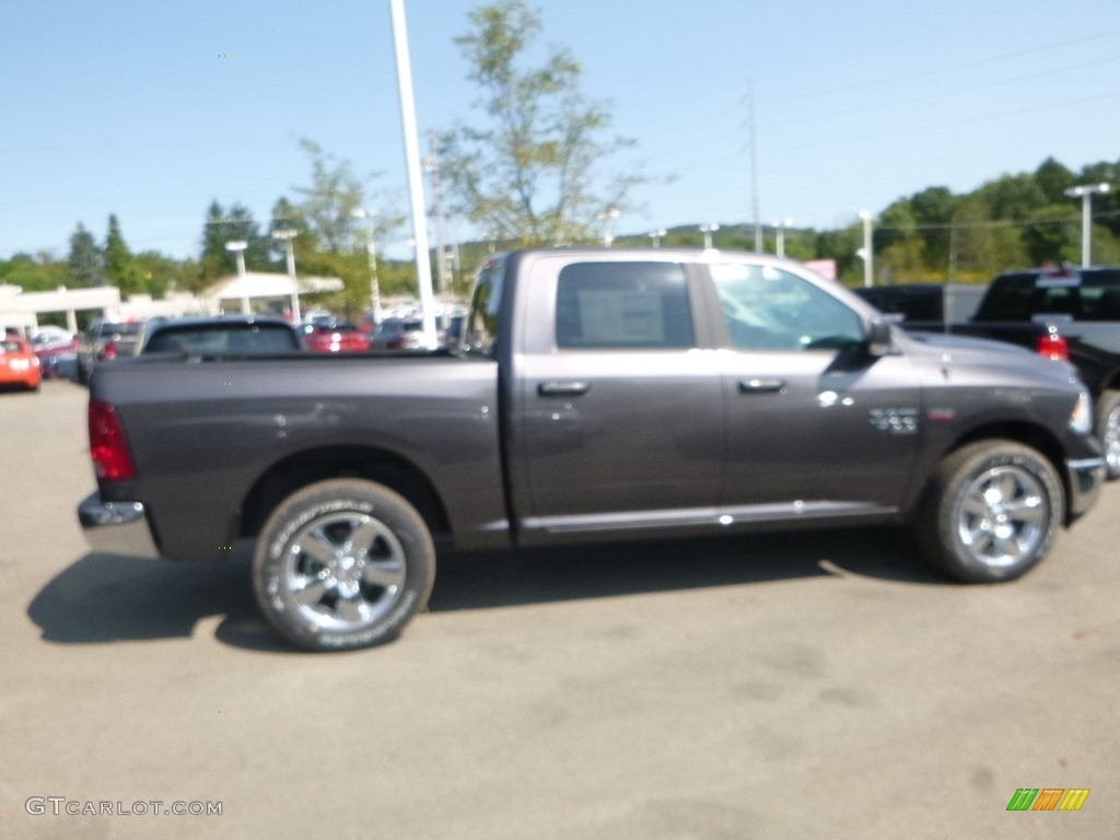 2019 1500 Classic Big Horn Crew Cab 4x4 - Granite Crystal Metallic / Black/Diesel Gray photo #6