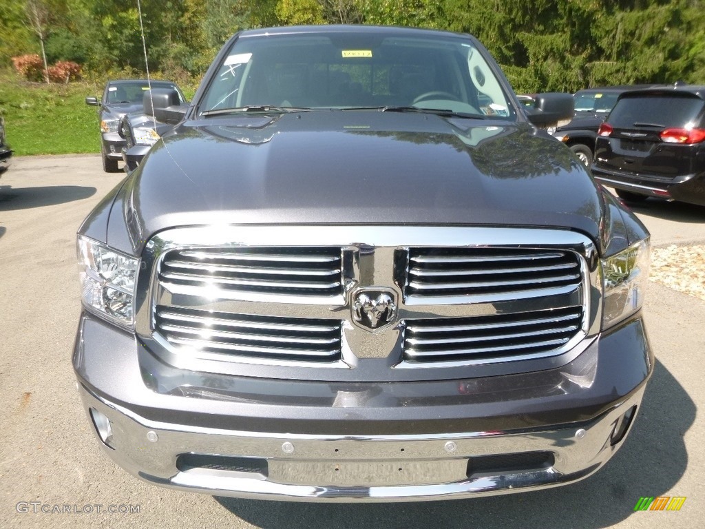 2019 1500 Classic Big Horn Crew Cab 4x4 - Granite Crystal Metallic / Black/Diesel Gray photo #8