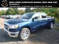 2019 Patriot Blue Pearl Ram 1500 Big Horn Crew Cab 4x4  photo #1