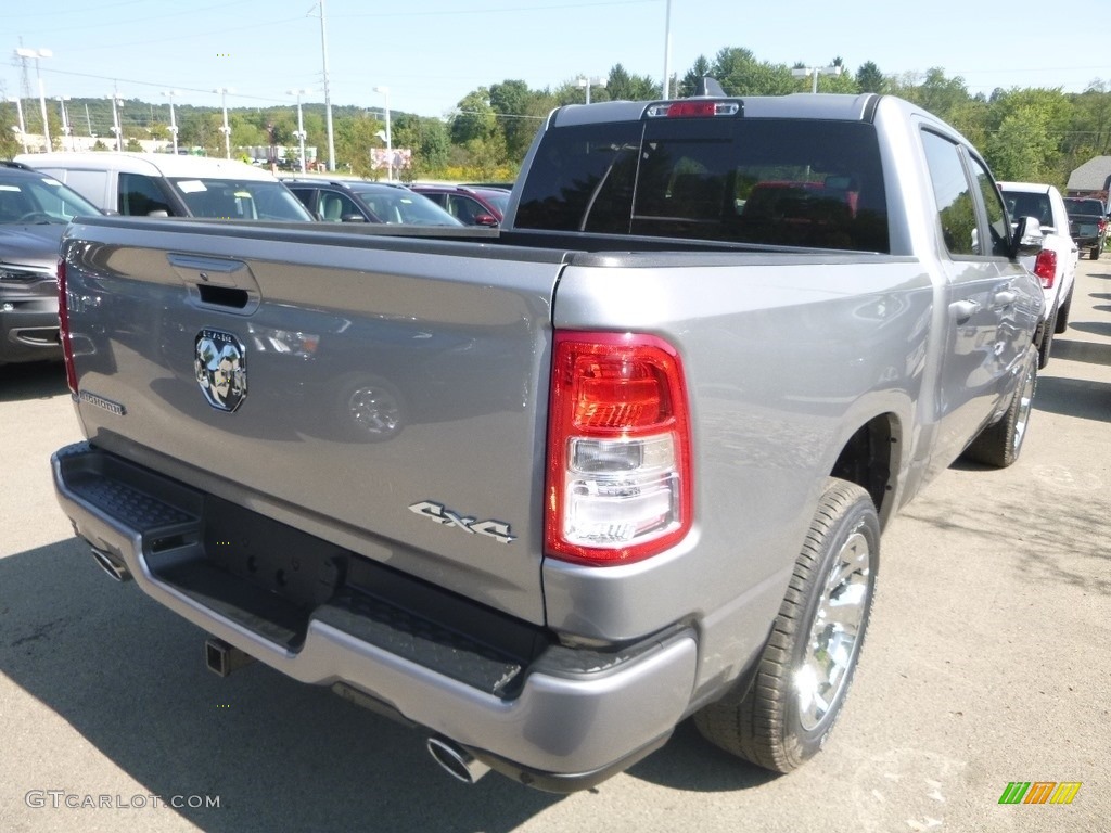 2019 1500 Big Horn Crew Cab 4x4 - Billett Silver Metallic / Black photo #5