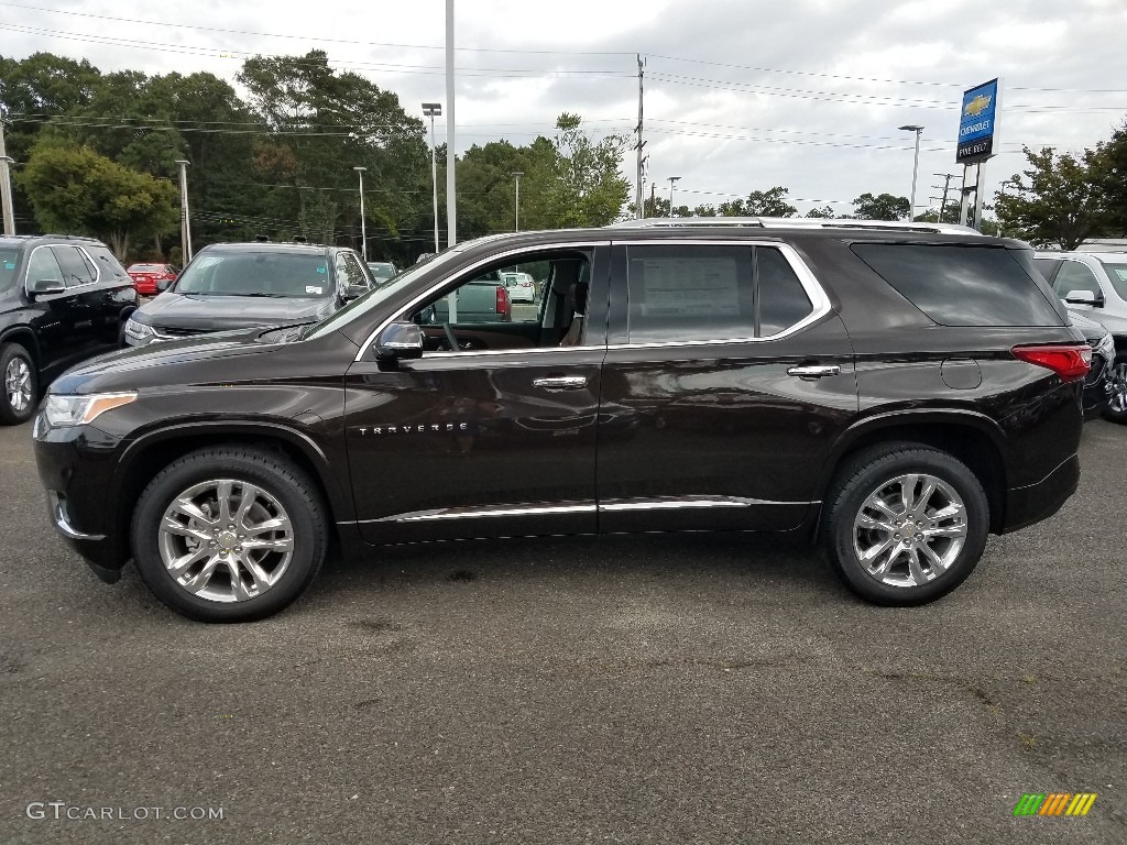 2019 Traverse High Country AWD - Havana Brown Metallic / Jet Black/Loft Brown photo #3