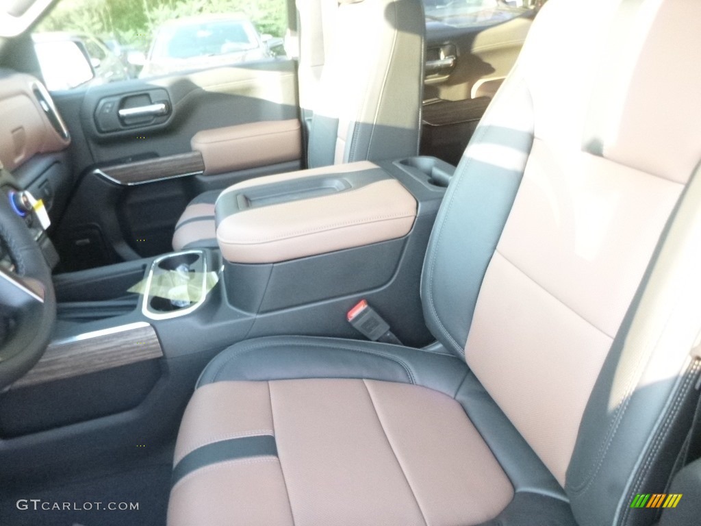 Jet Black Interior 2019 Chevrolet Silverado 1500 High Country Crew Cab 4WD Photo #129483872