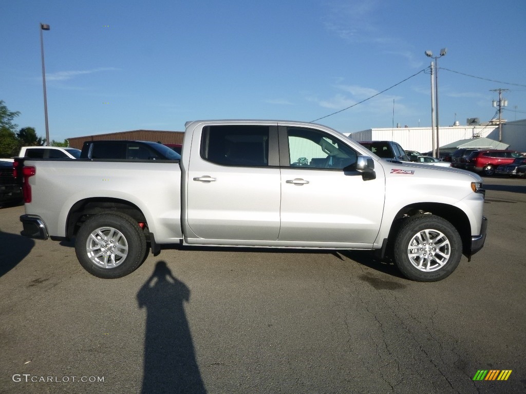 2019 Silverado 1500 LT Z71 Crew Cab 4WD - Silver Ice Metallic / Jet Black photo #3