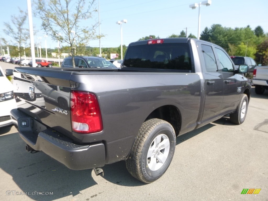 2019 1500 Classic Express Quad Cab 4x4 - Granite Crystal Metallic / Black/Diesel Gray photo #4