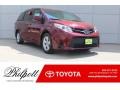 Salsa Red Pearl 2019 Toyota Sienna LE