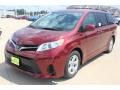 2019 Salsa Red Pearl Toyota Sienna LE  photo #3