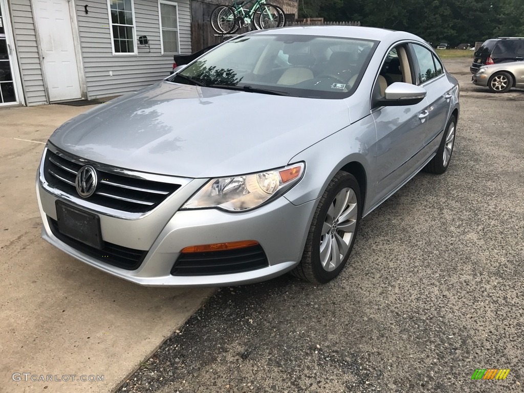 2012 CC Sport - Reflex Silver Metallic / Black/Cornsilk Beige photo #2