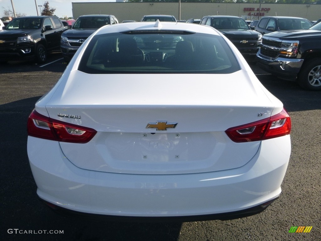 2018 Malibu LT - Summit White / Jet Black photo #4