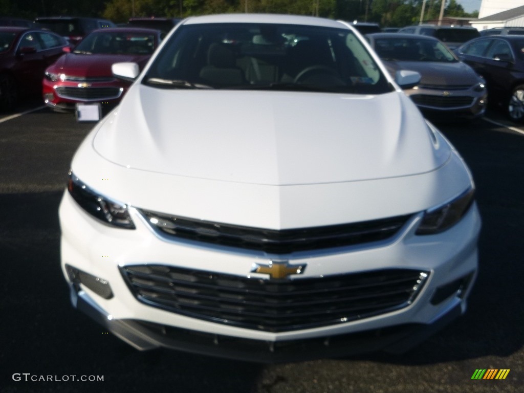 2018 Malibu LT - Summit White / Jet Black photo #8