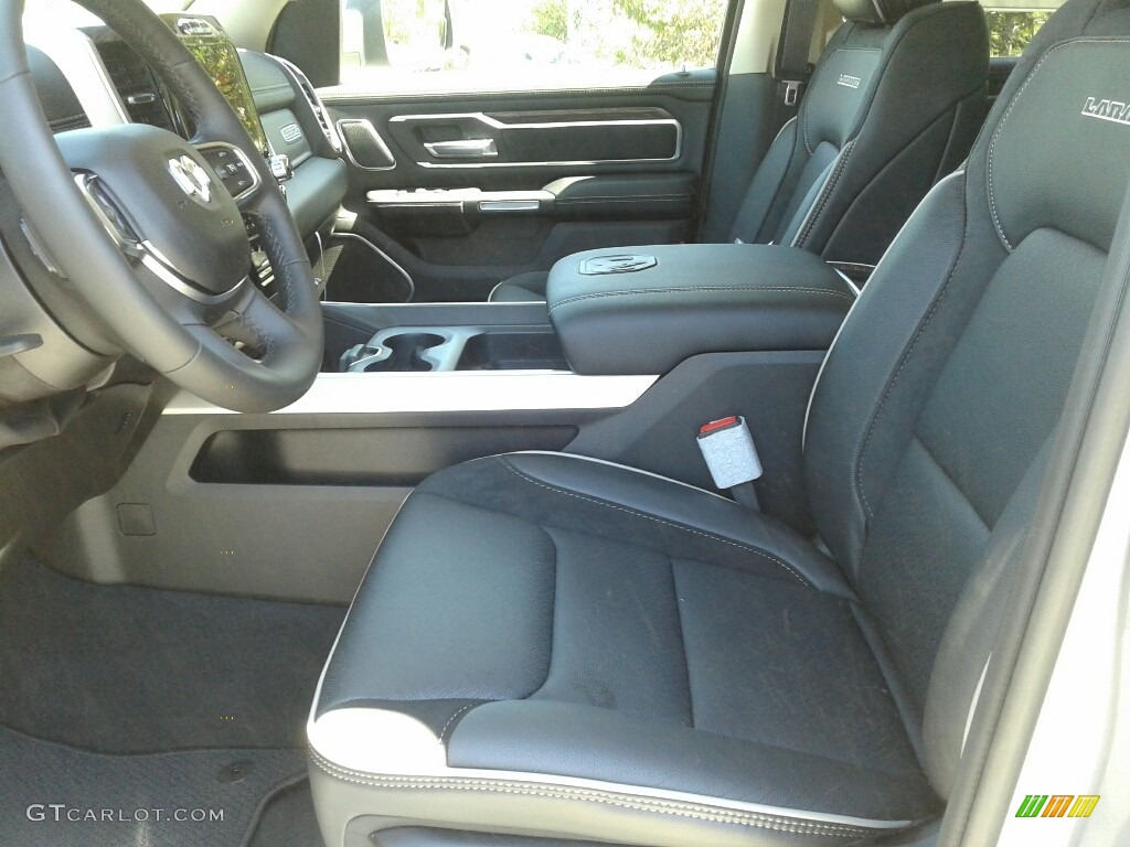 2019 1500 Laramie Crew Cab 4x4 - Billett Silver Metallic / Black photo #9