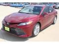 2018 Ruby Flare Pearl Toyota Camry XLE  photo #3