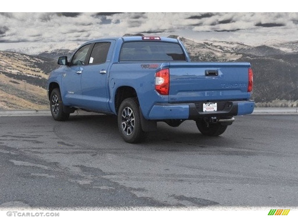 Cavalry Blue 2019 Toyota Tundra Limited CrewMax 4x4 Exterior Photo #129488465