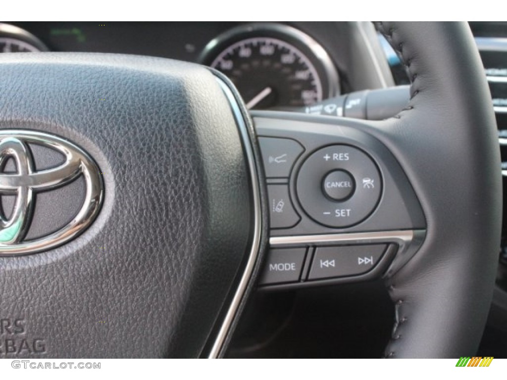 2018 Camry XLE - Ruby Flare Pearl / Black photo #20