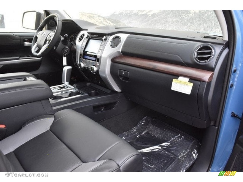 2019 Toyota Tundra Limited CrewMax 4x4 Black Dashboard Photo #129488579
