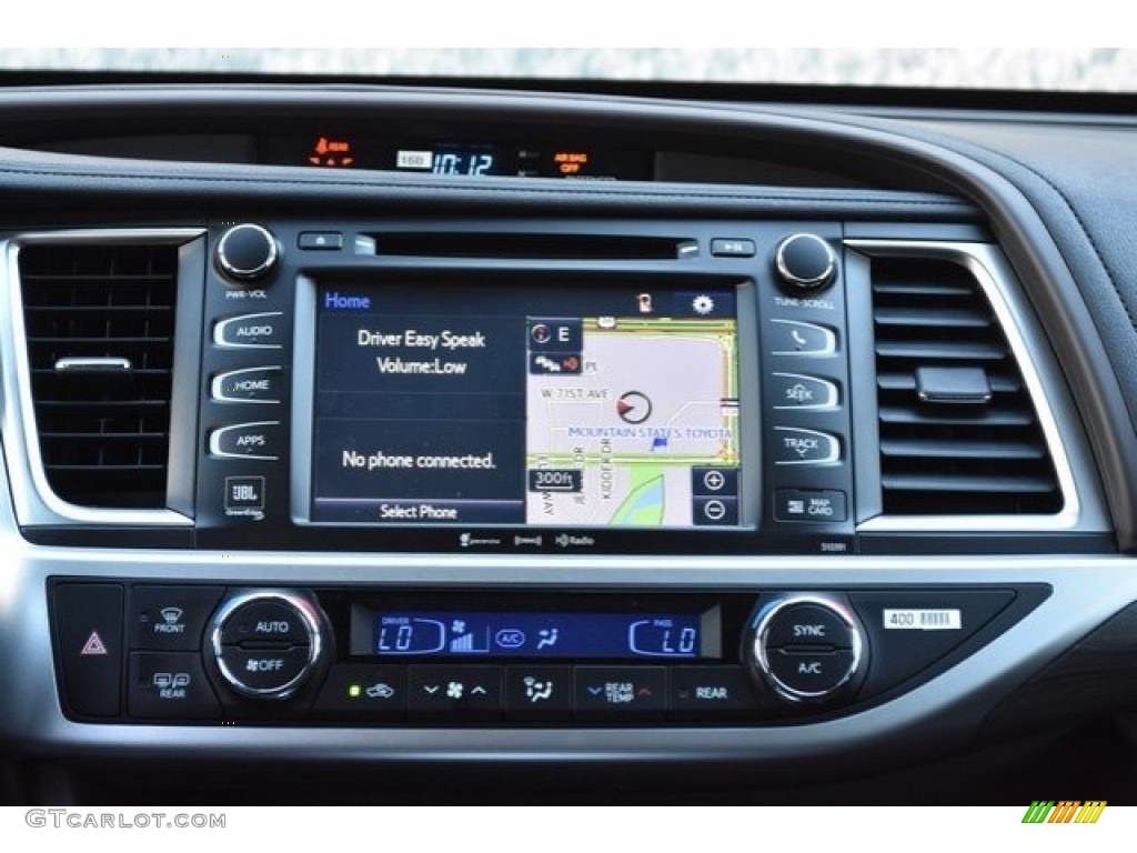 2019 Toyota Highlander Limited AWD Controls Photo #129489113