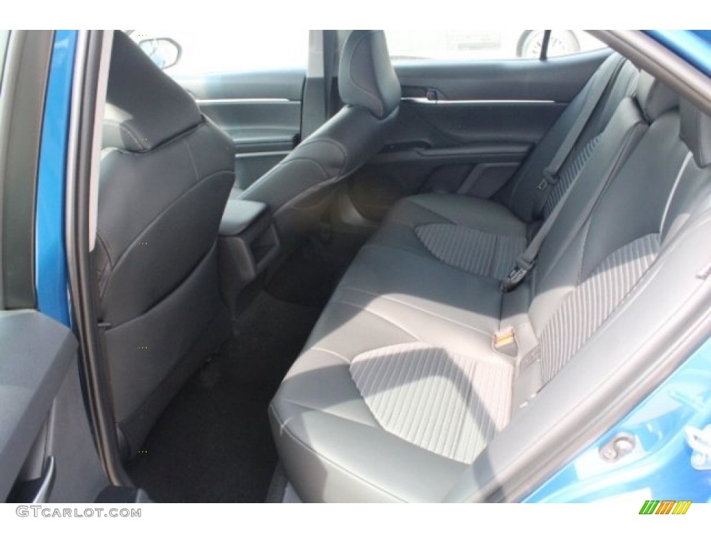 2018 Camry SE - Blue Streak Metallic / Black photo #24