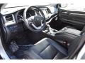 Black 2019 Toyota Highlander Hybrid Limited AWD Interior Color