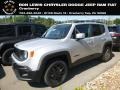 2018 Glacier Metallic Jeep Renegade Latitude 4x4  photo #1