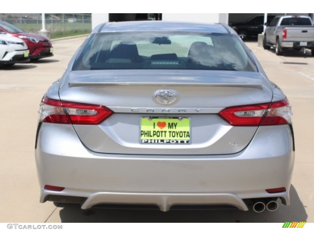 2018 Camry SE - Celestial Silver Metallic / Black photo #7