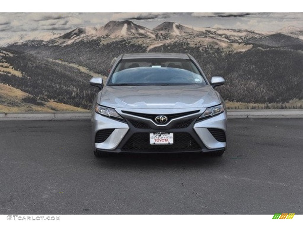 2018 Camry LE - Celestial Silver Metallic / Black photo #2