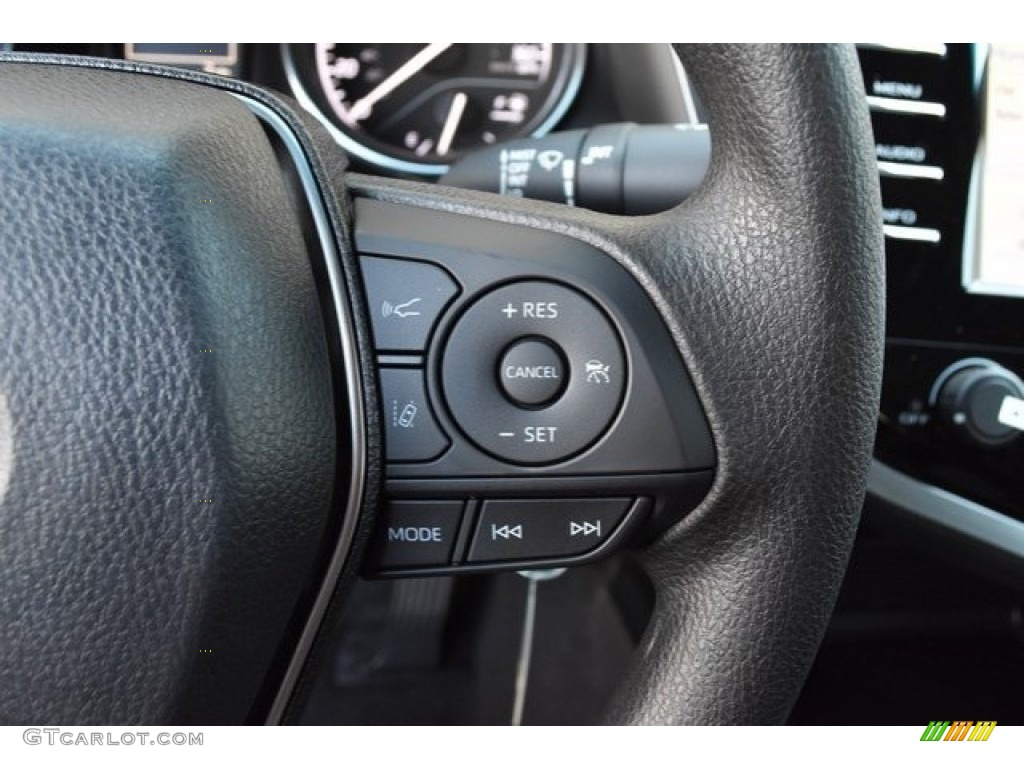 2018 Camry LE - Midnight Black Metallic / Black photo #27