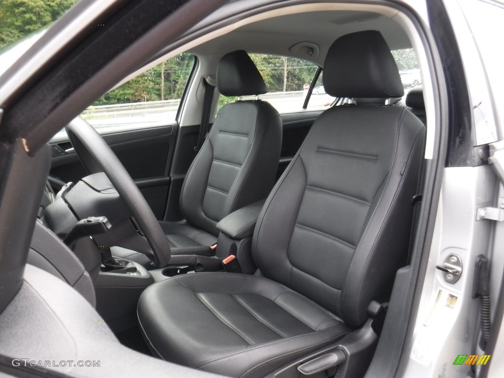 2012 Jetta SE Sedan - Moonrock Silver Metallic / Titan Black photo #9