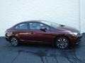 Crimson Pearl - Civic EX Sedan Photo No. 2