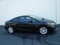 Crystal Black Pearl - Civic LX Coupe Photo No. 2
