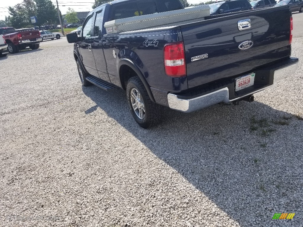 2006 F150 XLT SuperCab 4x4 - Medium Wedgewood Blue Metallic / Medium/Dark Flint photo #6