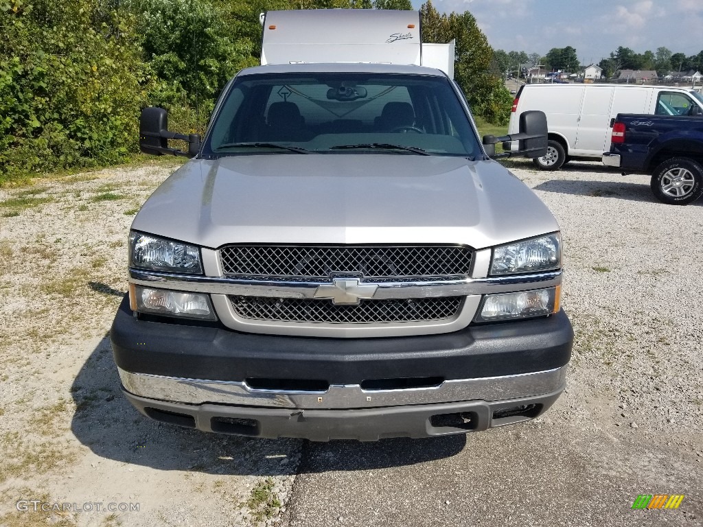 2004 Silverado 2500HD LS Crew Cab 4x4 - Silver Birch / Dark Charcoal photo #5