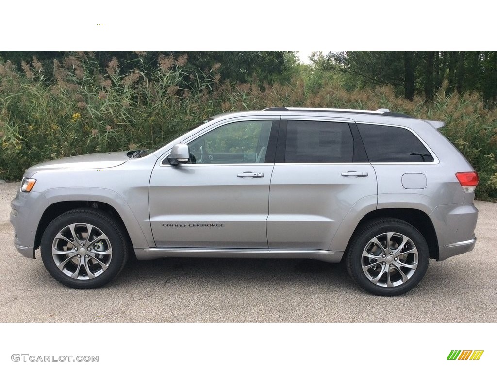 Billet Silver Metallic 2019 Jeep Grand Cherokee Summit 4x4 Exterior Photo #129498624