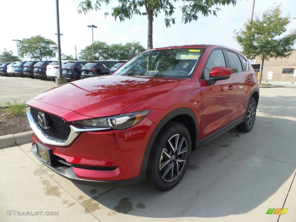 2018 CX-5 Touring AWD - Soul Red Crystal Metallic / Black photo #1