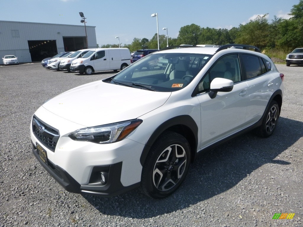 2019 Crosstrek 2.0i Limited - Crystal White Pearl / Gray photo #8