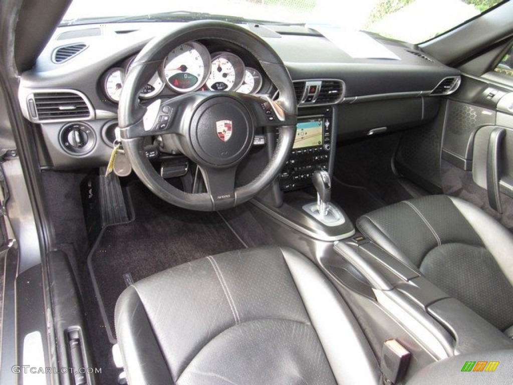 2011 911 Carrera S Coupe - Meteor Grey Metallic / Black photo #4